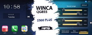 وینکا اس 300 پلاس مانیتور فابریک اندروید نسخه پد سری اس300 اس300پلاس QG855 وینکا WINCA وینکاسنتر WINCACENTER